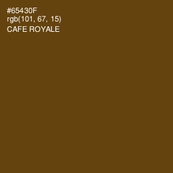 #65430F - Cafe Royale Color Image